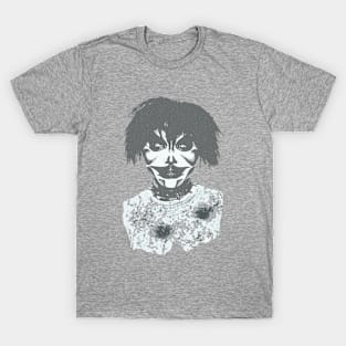 Creepy killer clown face T-Shirt